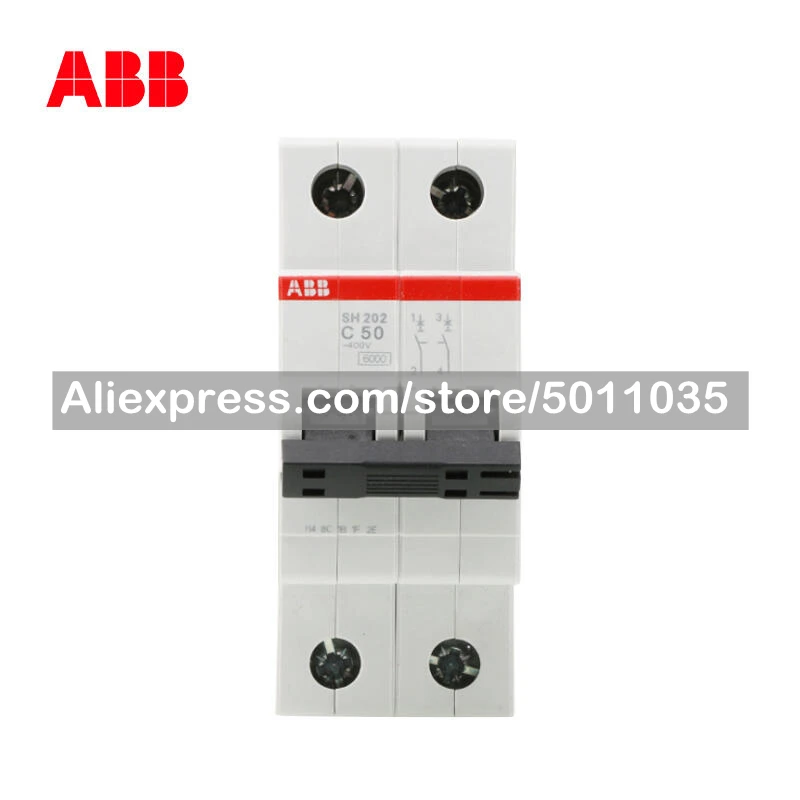 

10103986 ABB SH200 series миниатюрные автоматические выключатели; SH202-C6