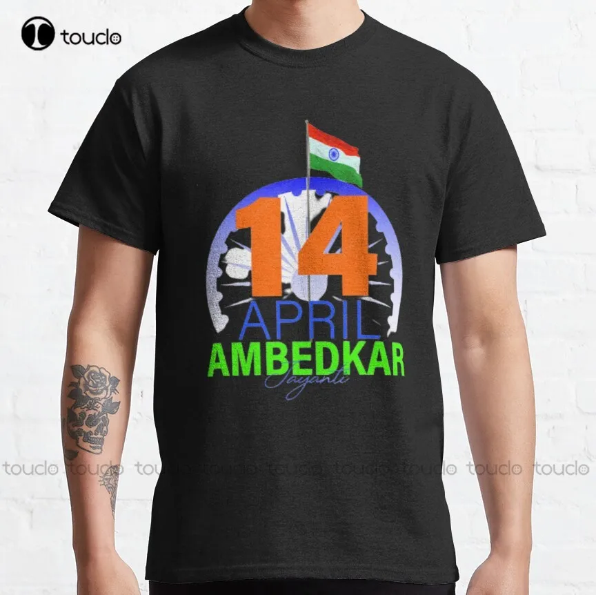 

Футболка Dr B R Ambedkar Мужская, Классическая тенниска в индийском стиле, популярная на заказ, универсальная майка для подростков, в стиле унисек...