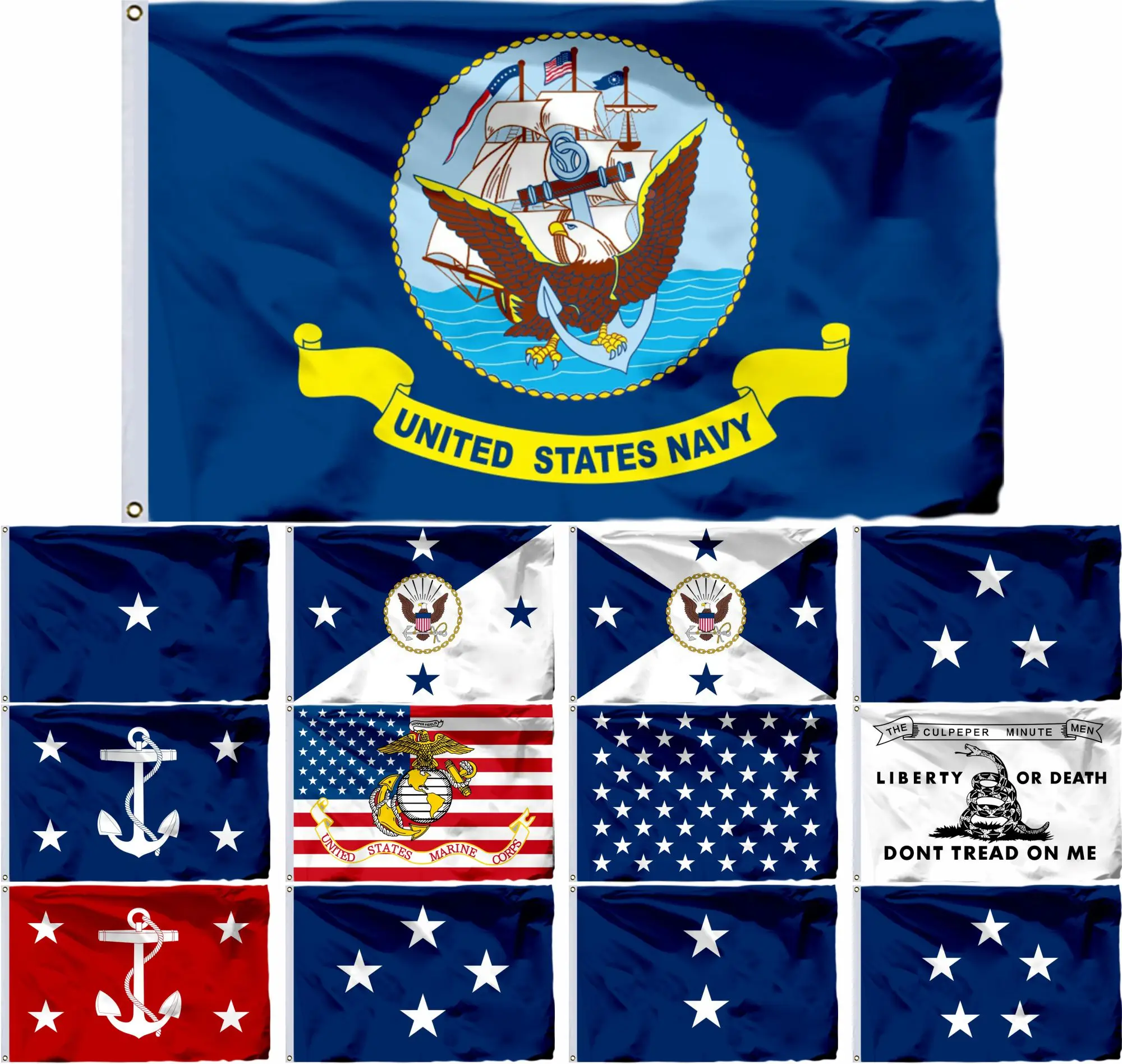 

Флаг США ВМС США 90x150 см 3x5 футов флаги морского флота ВМС Америки флаги адмирала и вице-главного военно-морского судна баннеры