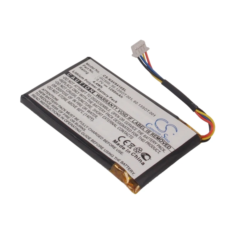 

CameronSino Battery for Navigon 8410 1200mAh GC500 30.13SOT.001 60.13SOT.001