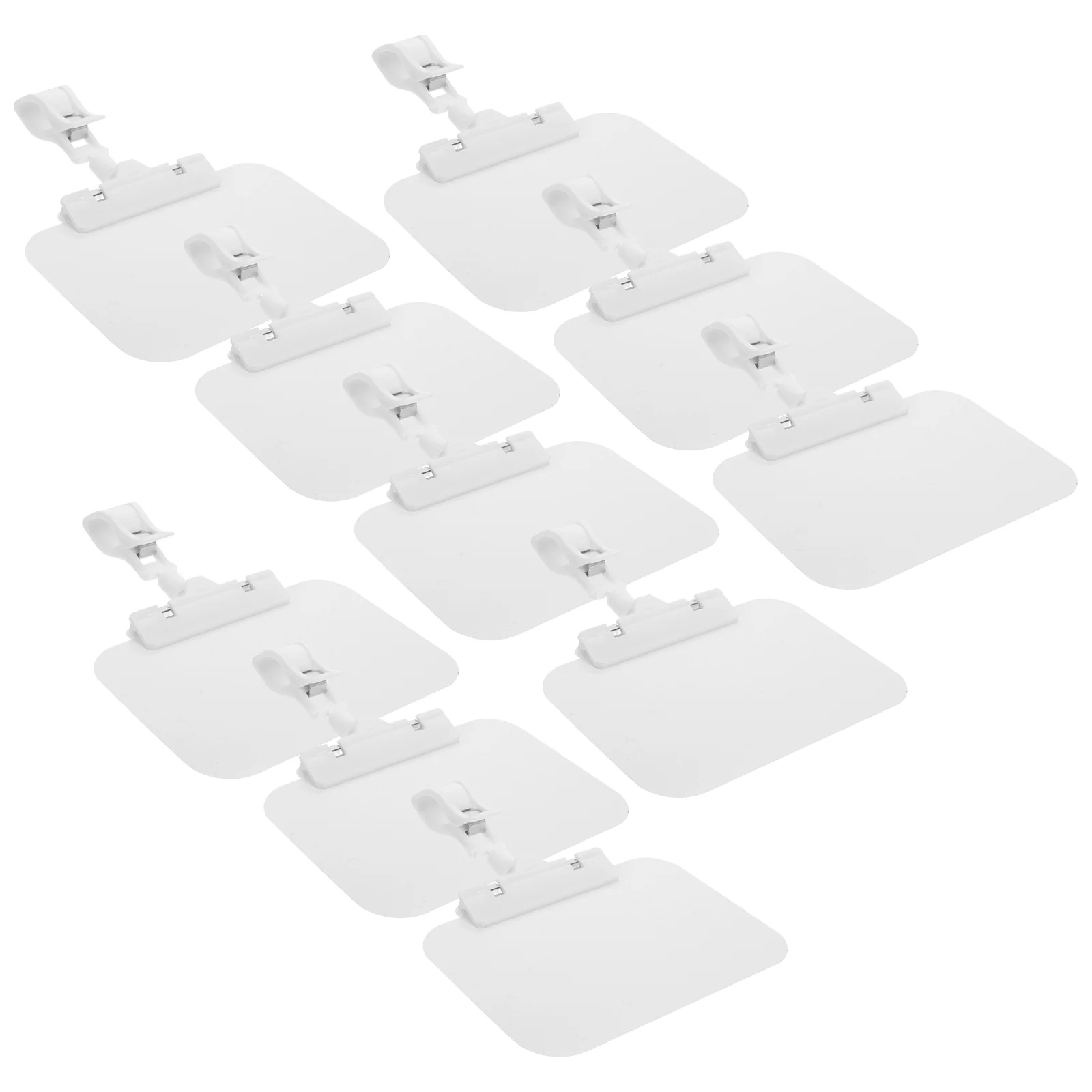 10 шт. ценник на товар держатель для знака зажим подставка дисплея этикетка из ПВХ