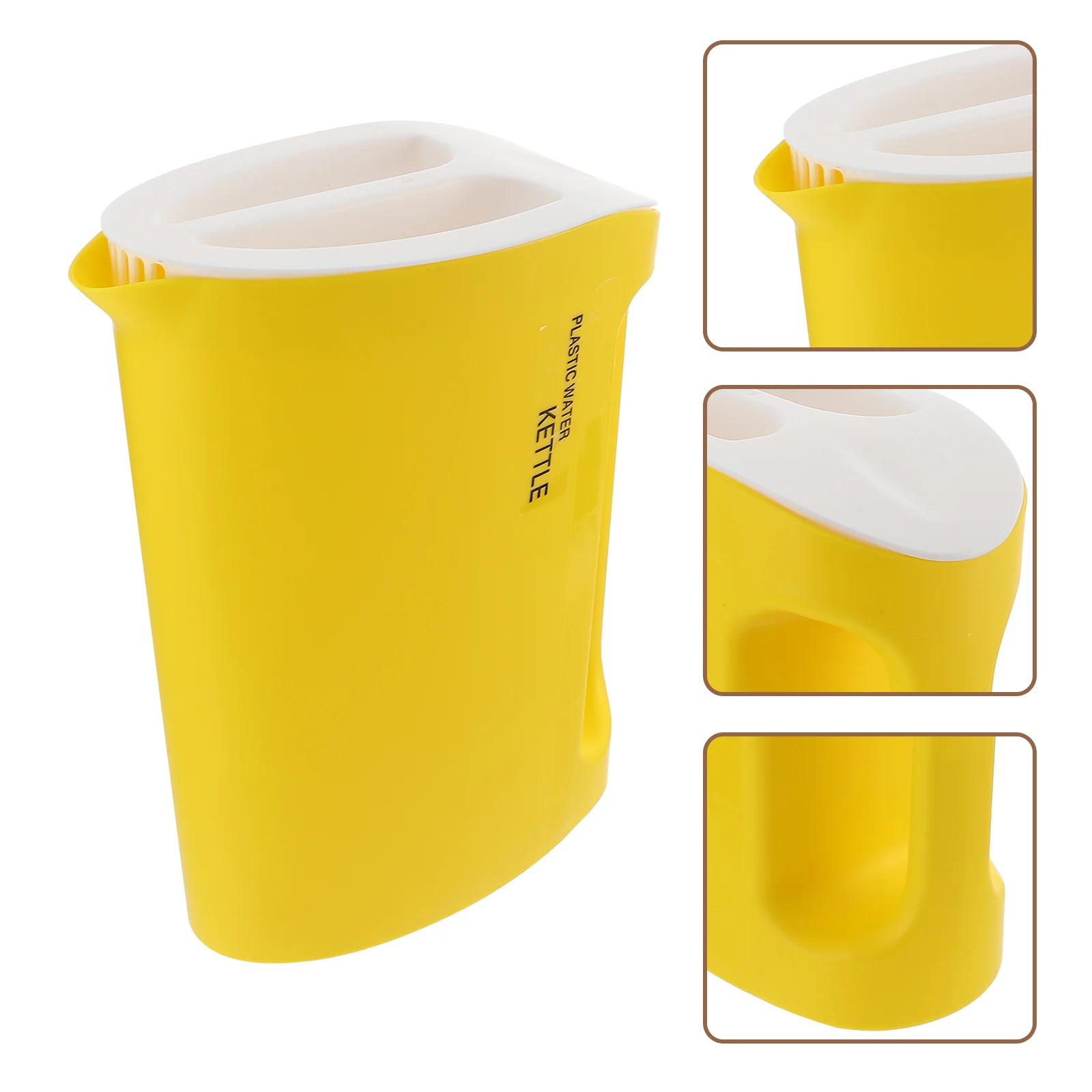 

Pitcher Water Tea Beverage Cold Lemonade Jug Pitchers Plastic Kettle Drinking Dispenser Iced Bedside Jar Coffee Lid Thermal Beer