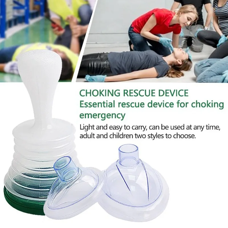 

Dropshipping First Aid Kit LifeVac Family Emergency Device Breath Trainer Anti Choking Rescue Device for Adult Children Safety