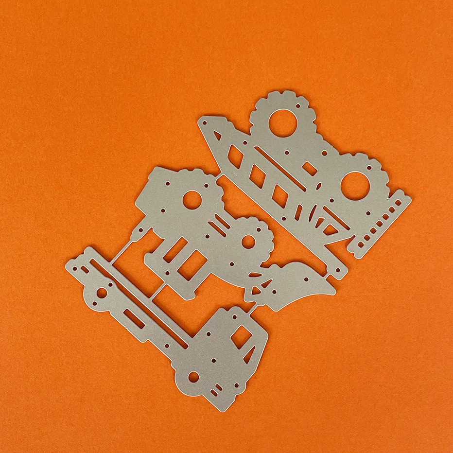 Инженерные транспортные средства скрапбукинг вырубные штампы рынок Yiwu Futian