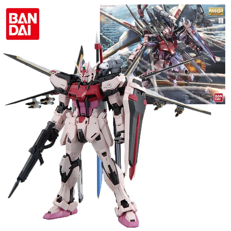

Оригинальная экшн-фигурка Bandai MG 1/100, Страйк румяна, оодори, версия RM, мобильный костюм, детская игрушка для мальчиков, подарки на день рождени...
