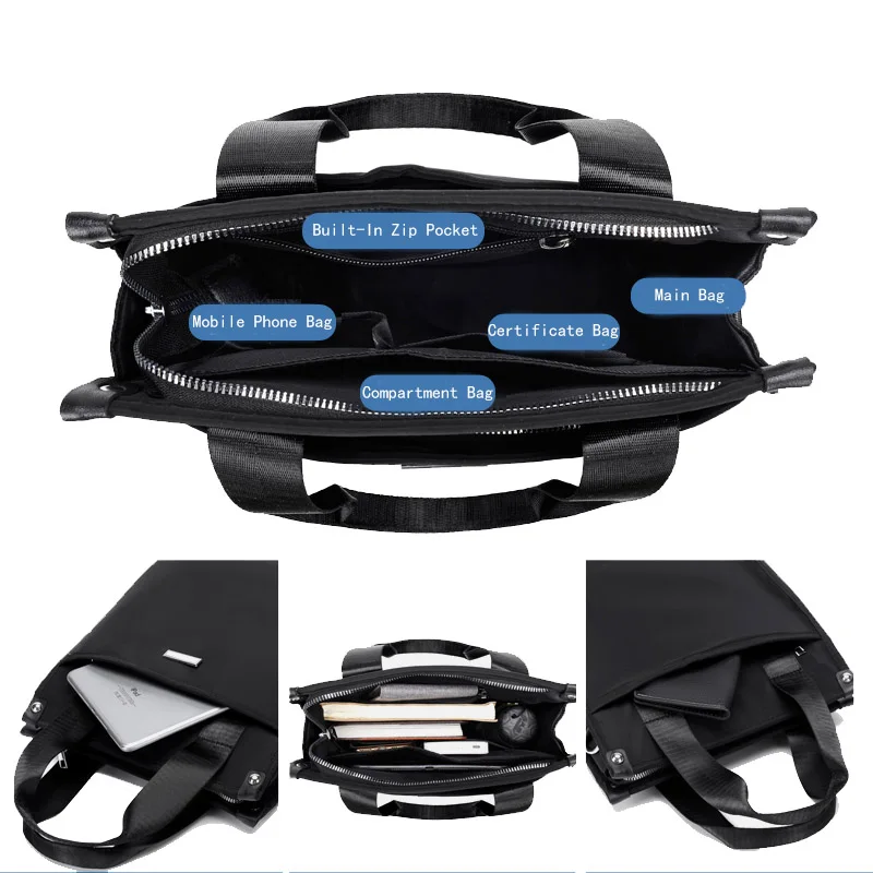 Многофункциональная мужская сумка через плечо