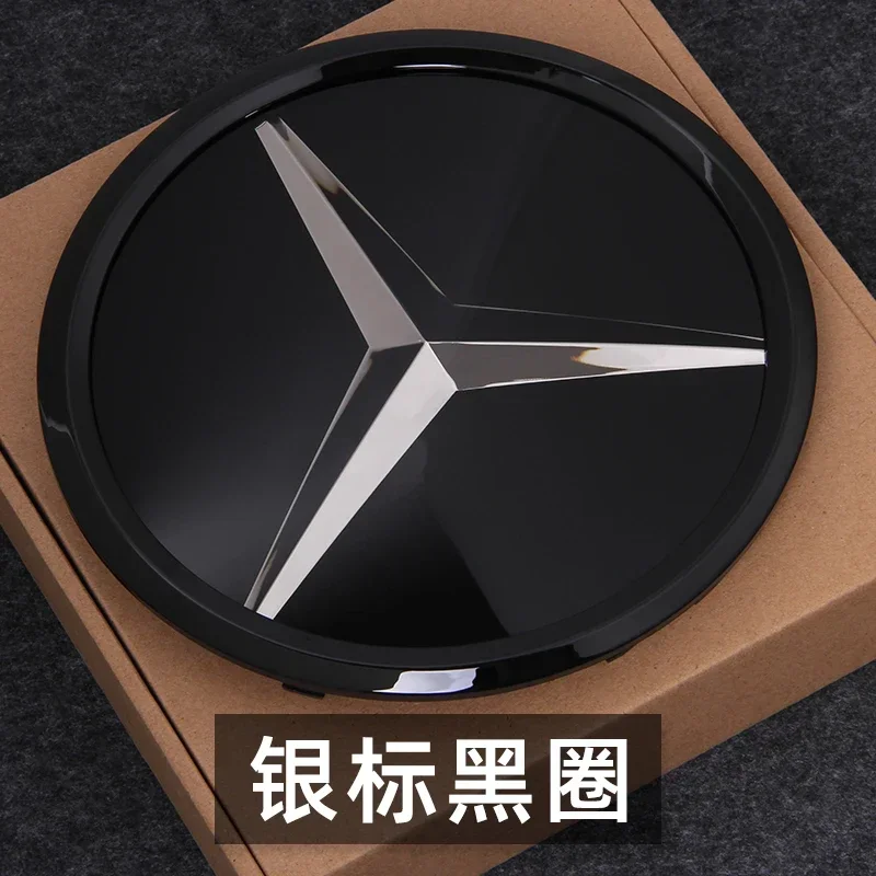 Передняя решетка со звездой, эмблема в стиле OE, хром, серебро для Mercedes Benz W253 W204 W205 W213 W176 W246 W205 W212 W251 W166 X156 X204