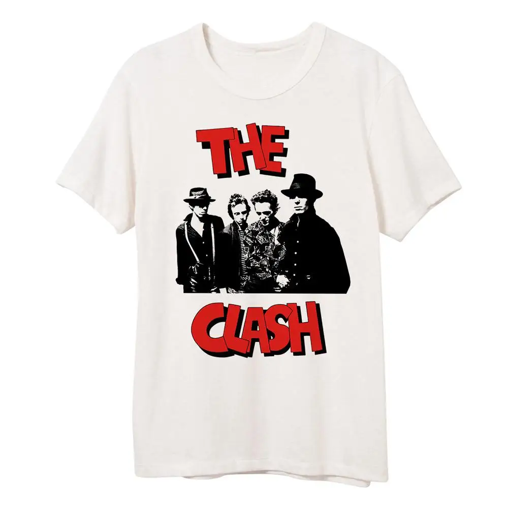 

The Clash T-shirt Fashion printed unisex short-sleeved T-shirt