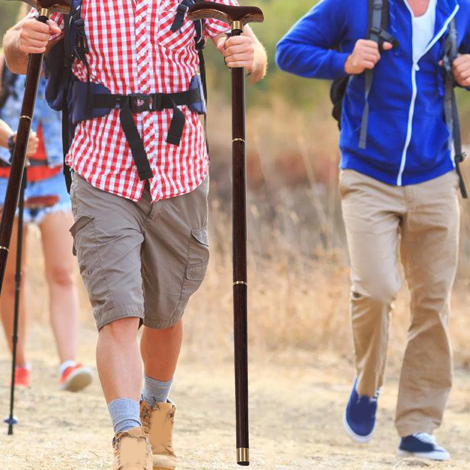 Трости для пожилых людей трость (трехсекционная рукоятка с куриным крылом)