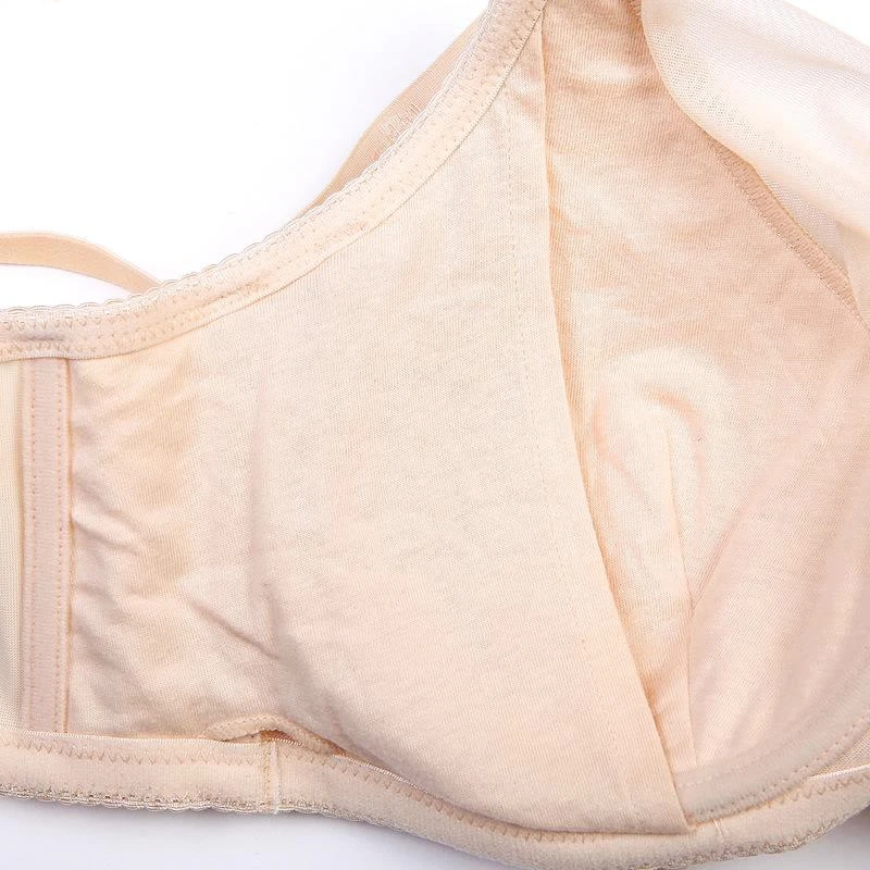 2022 Adult Mastectomy Bra Special Price Adjustable Height Silicone Breast Prosthesis Bra Lingerie Plus Size Wire Free Bra