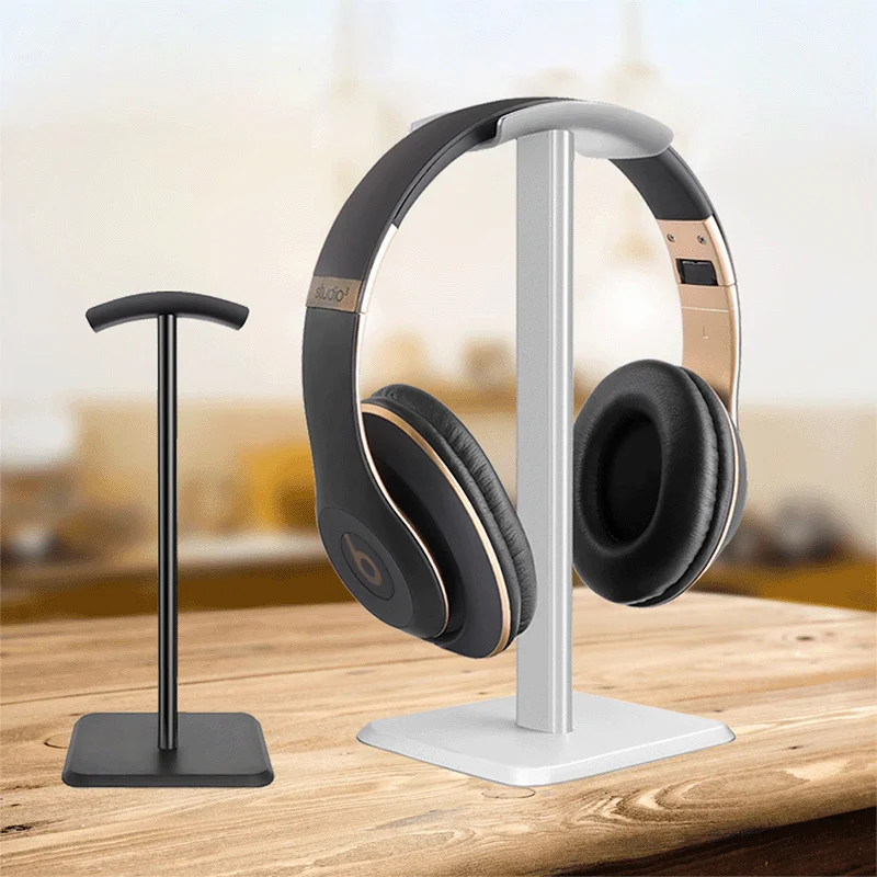 

Universal Aluminum Earphone Display Holder Rack Headset Holder Gaming Headphone Hanger Supporting Bar Flexible Headrest