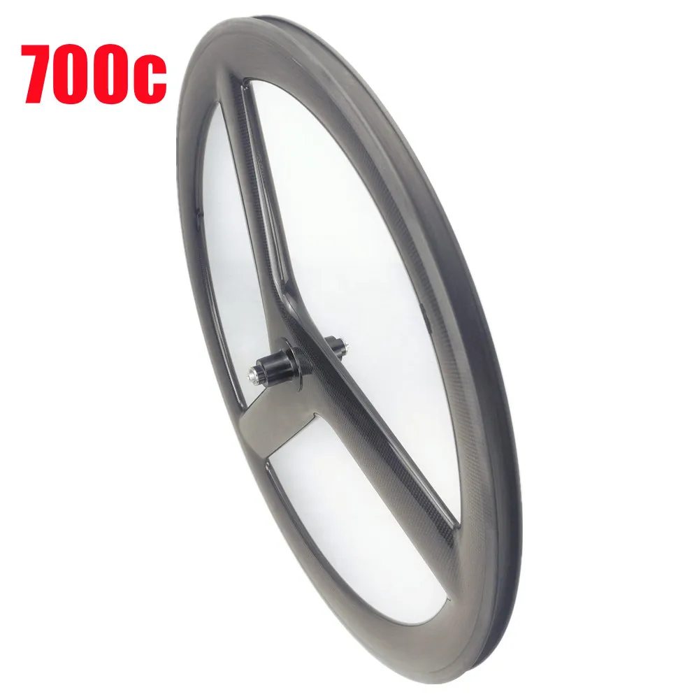 

50MM Depth 20MM Width Road Bike V Brake Edge 3K Glossy Road Bike Wheel Rim Factory Sell 700c Road Rim Tri Spokes Road Bike Wheel