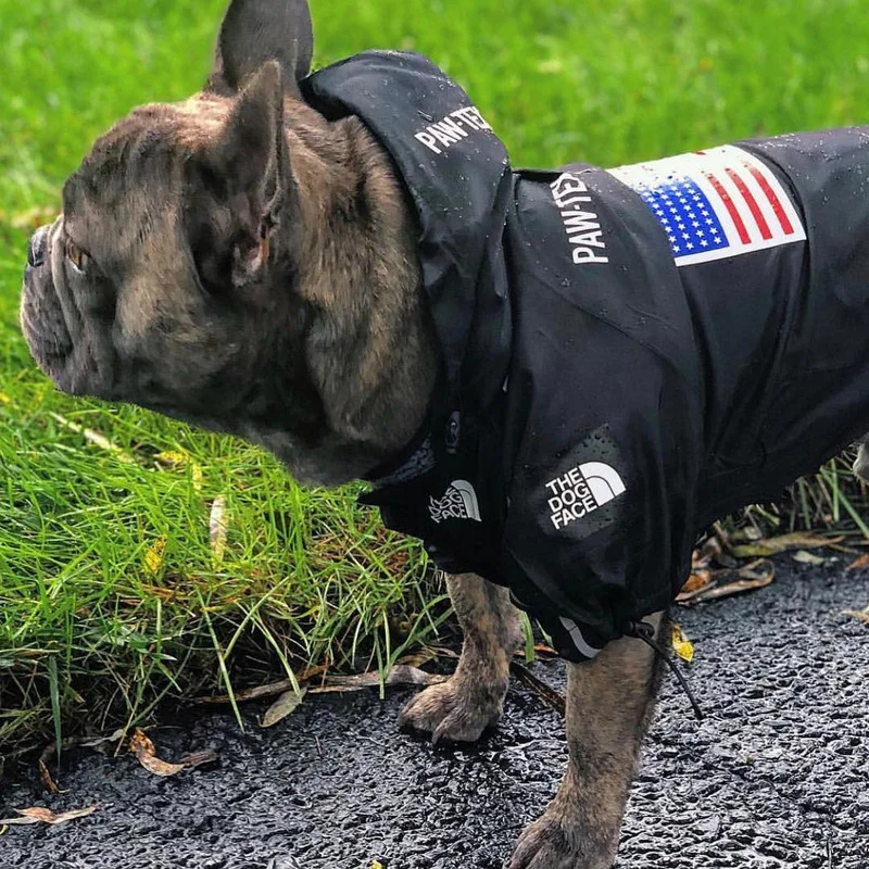 

DOG FACE Luxury Designer Dog Clothes Winter Warm Windproof Dog Coat French Bulldog Clothing Large Dog Hoodie Puppy Accessories