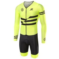 2022 new velotec summer cycling skinsuit men jumpsuit tights suit short sleeve macaquinho triathlon masculino cycling jersey