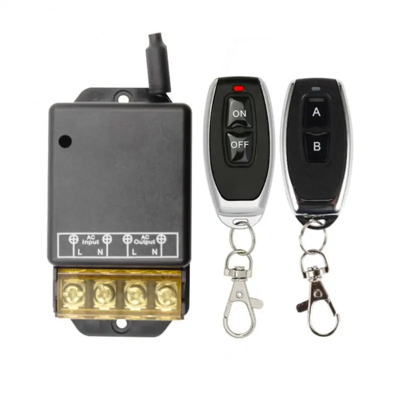 

433mhz Wireless High Power Switches 30a Rf Relay Switch Mini Remote Control Switch Diy Smart Home