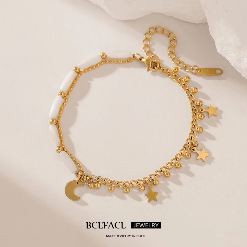 Браслет BCEFACL из нержавеющей стали 316L для женщин и девушек модные