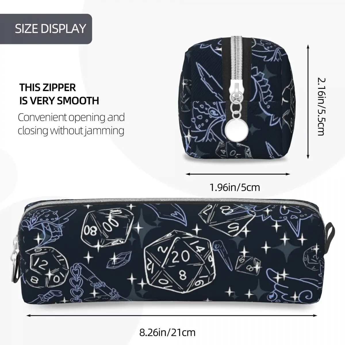 DnD Game Dice Spill пеналы новый держатель для ручек сумки карандашей студенческие
