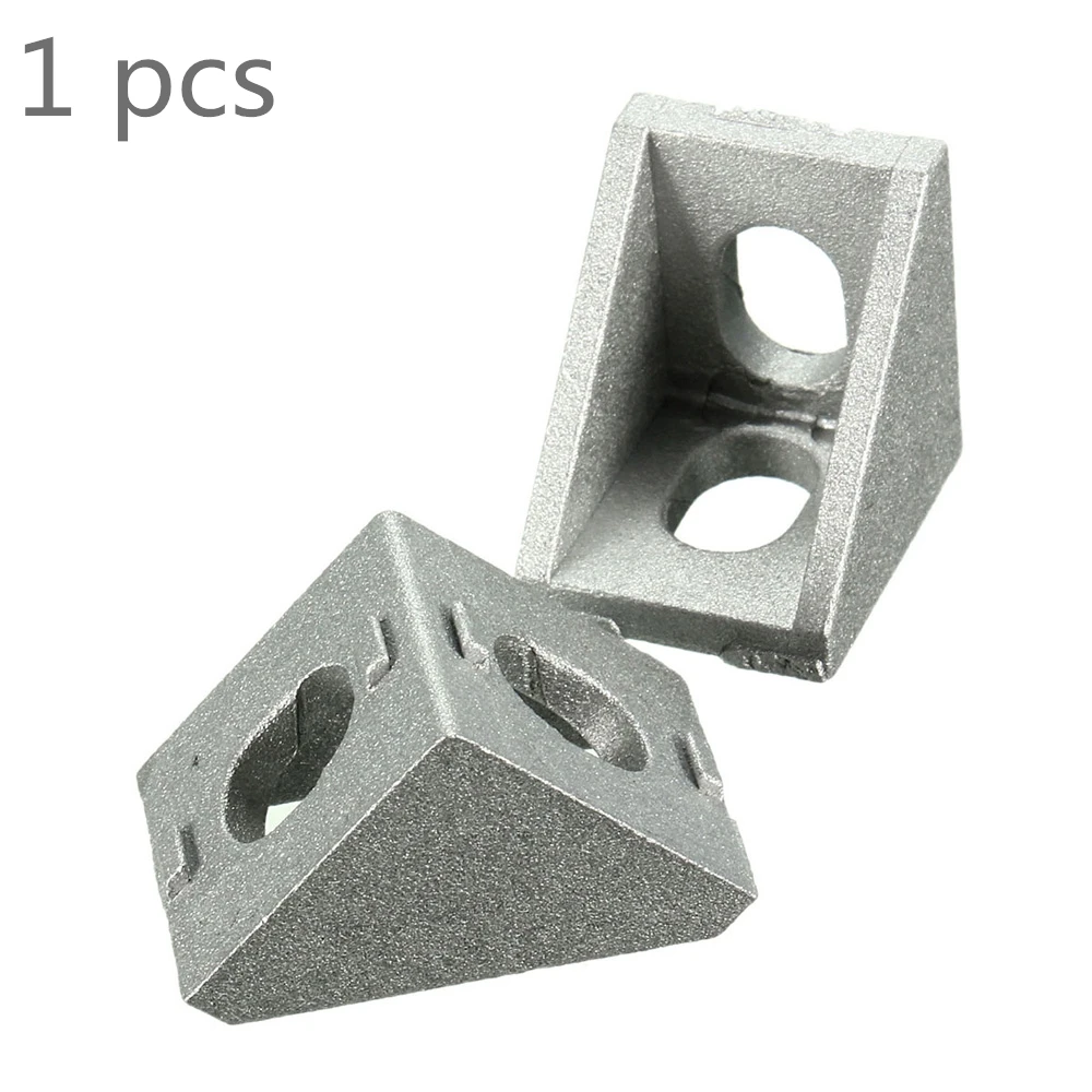 

2020 Aluminum Angle Code with Nut Hole Support T Slot Profile Frame Extrusion Bracket Europe for Connecting The Flow Profile