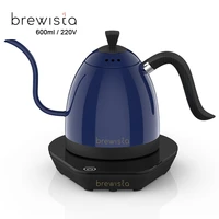 600ml 220v stainless steel constant variale temperature control coffee brewista artisan 600ml gooseneck drip variable kettle
