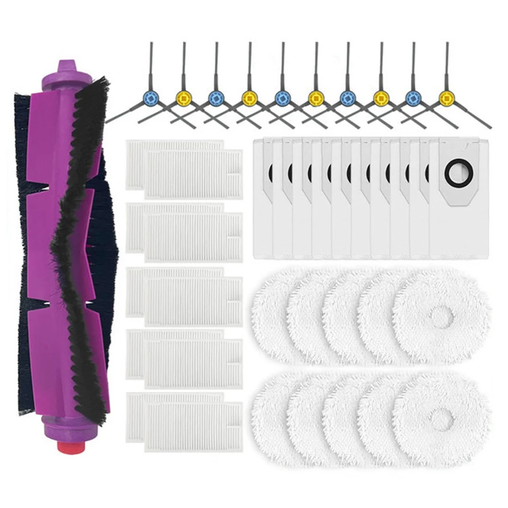 Для Midea V12/Eureka J12 Ultra основная боковая щетка Hepa фильтр швабра тканевый мешок для