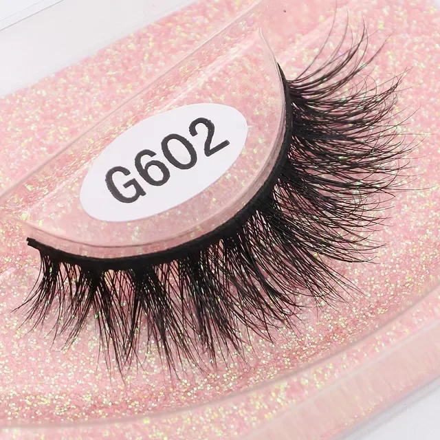 

SIREN Mink Eyelashes Handmade Natural Lashes 100% Cruelty free Full Strip Lashes Makeup 3D Mink Lashes