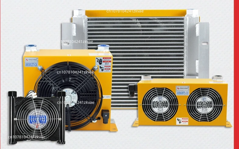 Гидравлический алюминиевый масляный радиатор серии AF 60 л/мин AH0608TL-CA