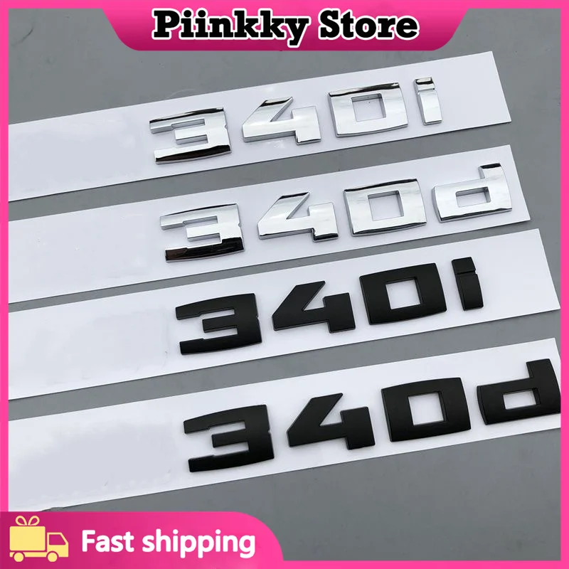 

Новые глянцевые черные 3D буквы и цифры для M340d M240d M235d M140d M135d Эмблема для F30 F31 F35 F40 F46 G42 G20 Наклейка на багажник автомобиля