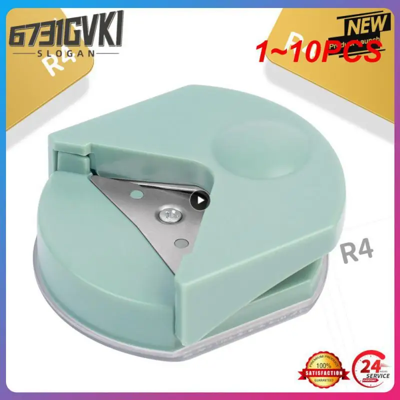 

1 ~ 10 шт. три и один резак для филе R4 R7 R10 круговой дизайн дырокол для бумаги альбома бумаги штамповочная машина офисная обвязка