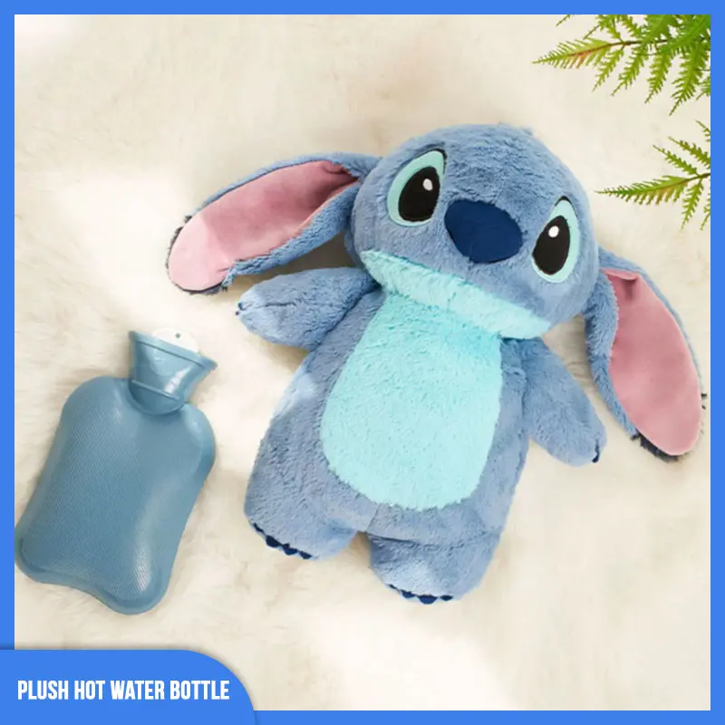 

Плюшевая бутылка для горячей воды в стиле аниме, Лило, Ститч, зимний наполнитель для воды для дома, грелка для рук, монстр, Хэллоуин/рождественские игрушки, подарок