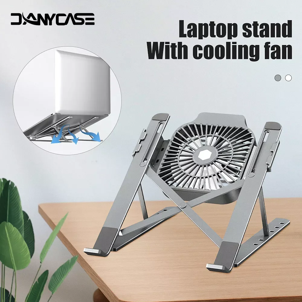 

Foldable laptop tablet stand MacBook Air Pro stand laptop stand with cooling fan for easy carrying HP DELL radiator