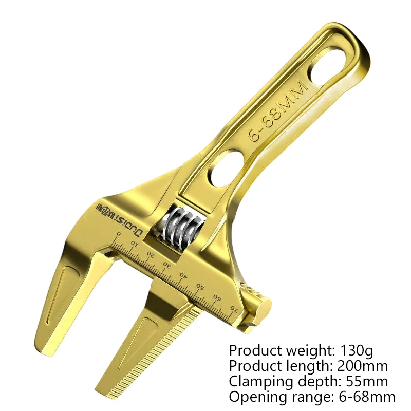 

Разводной ключ Многофункциональный двойного назначения/четыре использовать большой рожковый ключ Бытовой открытый трубный разводной ключ