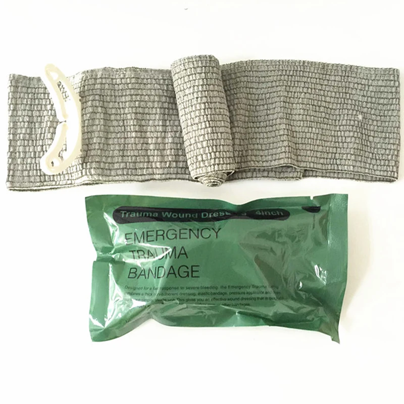 

Bandage Trauma Kit Emergency Compression Bandage Tourniquet Medical Dressing Sterile Roll Bandage Trauma First Aid Hot