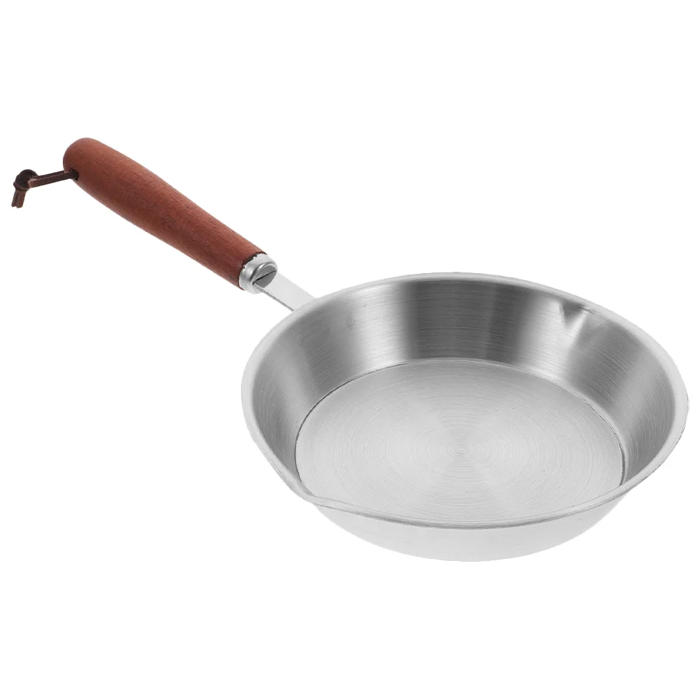 

Wok Omelet Pans Mini Griddle Small Frying Convenient Stainless Steel Flat Nonstick Kitchen Egg Eggs