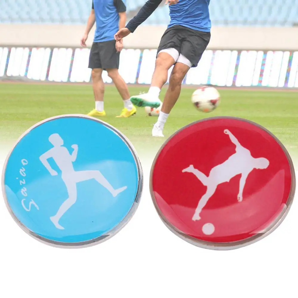 

1Pc Sports Football Pattern Pick Edge Referee Side Toss Coin-for Kids Adults Home Outdoor Pub Club Party Dating School match new