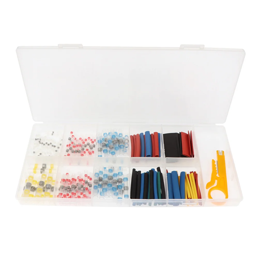 

200 Wire Connectors Insulated Heat Shrink Seal for Marine