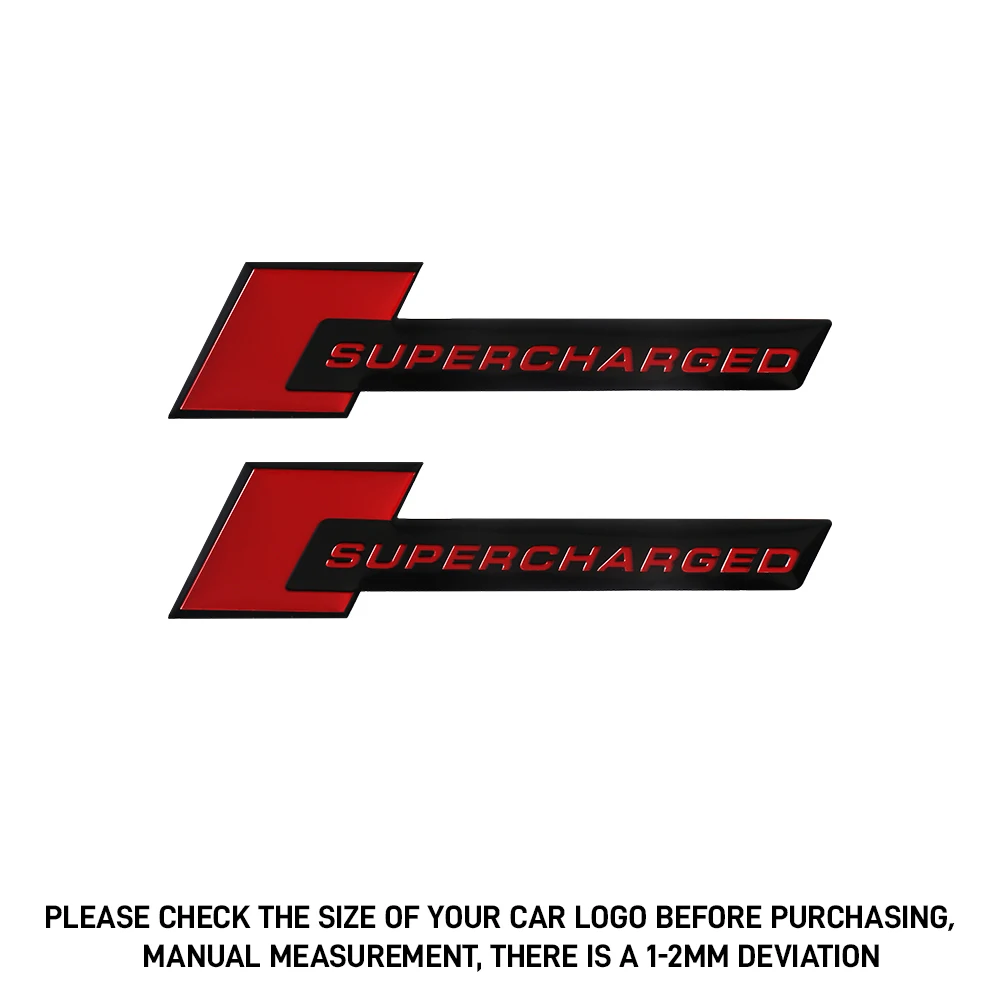 

1/2 шт. 3D алюминиевый Стайлинг автомобиля кузов задний багажник эмблема декоративная наклейка для AUDI SUPERCHARGED значок модификация аксессуары
