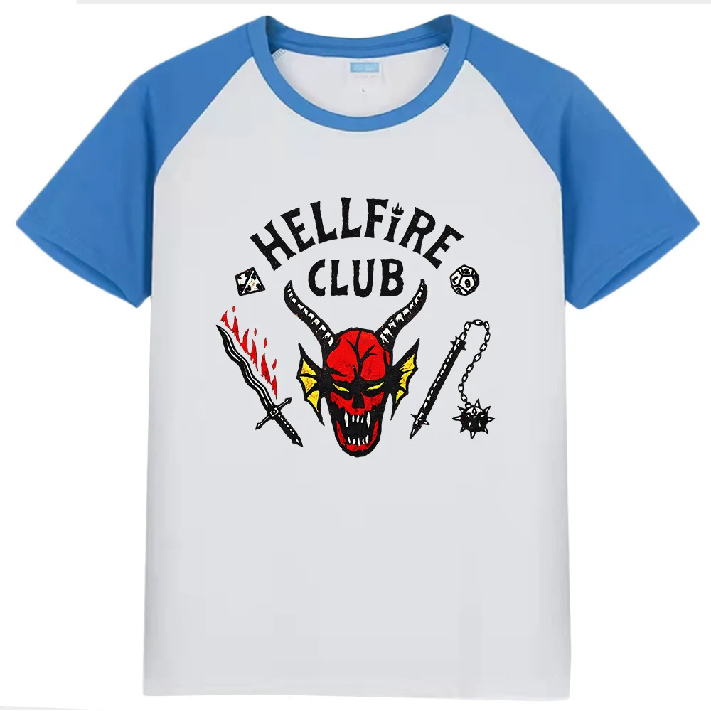 

Unisex Hot Season 4 T Shirt Women/Men Aesthetic Graphic Hellfire Club Tshirts Unisex Funny Daily Casual Tee Shirt