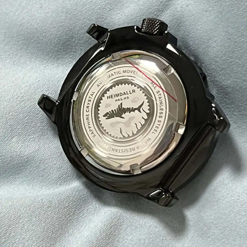 Heimdallr Monster Watch Case Ceramic Bezel Modified From Seiko Homage Fits For NH35 NH36A Automatic Movement Waterproof Watch