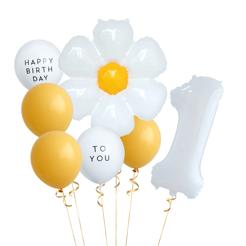 

Набор воздушных шаров BALONAR с ромашками 30 дюймов