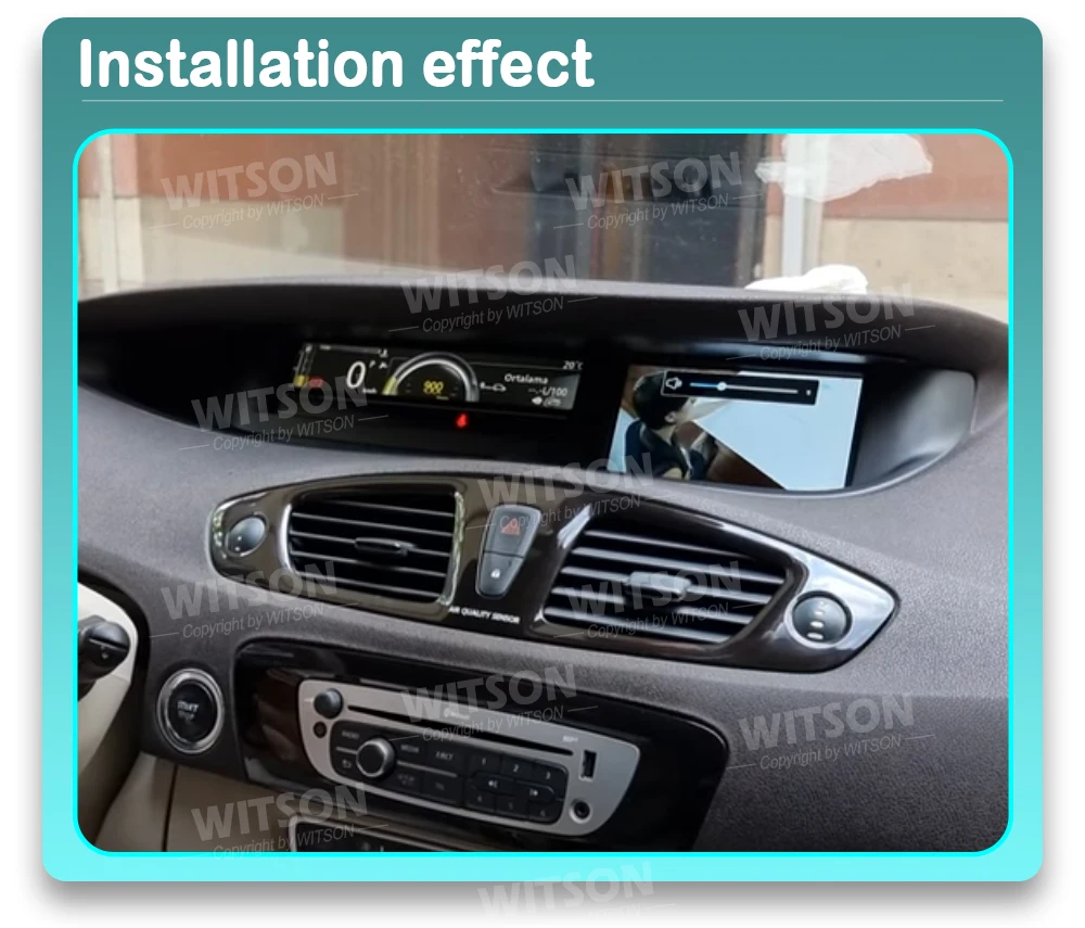 Фото Автоматическая стереосистема WITSON Android для Renault Scenic 3 Grand Scénic III 2009-2016, GPS, Wi-Fi, автомобильное радио, Navi, аудио, мультимедиа №4