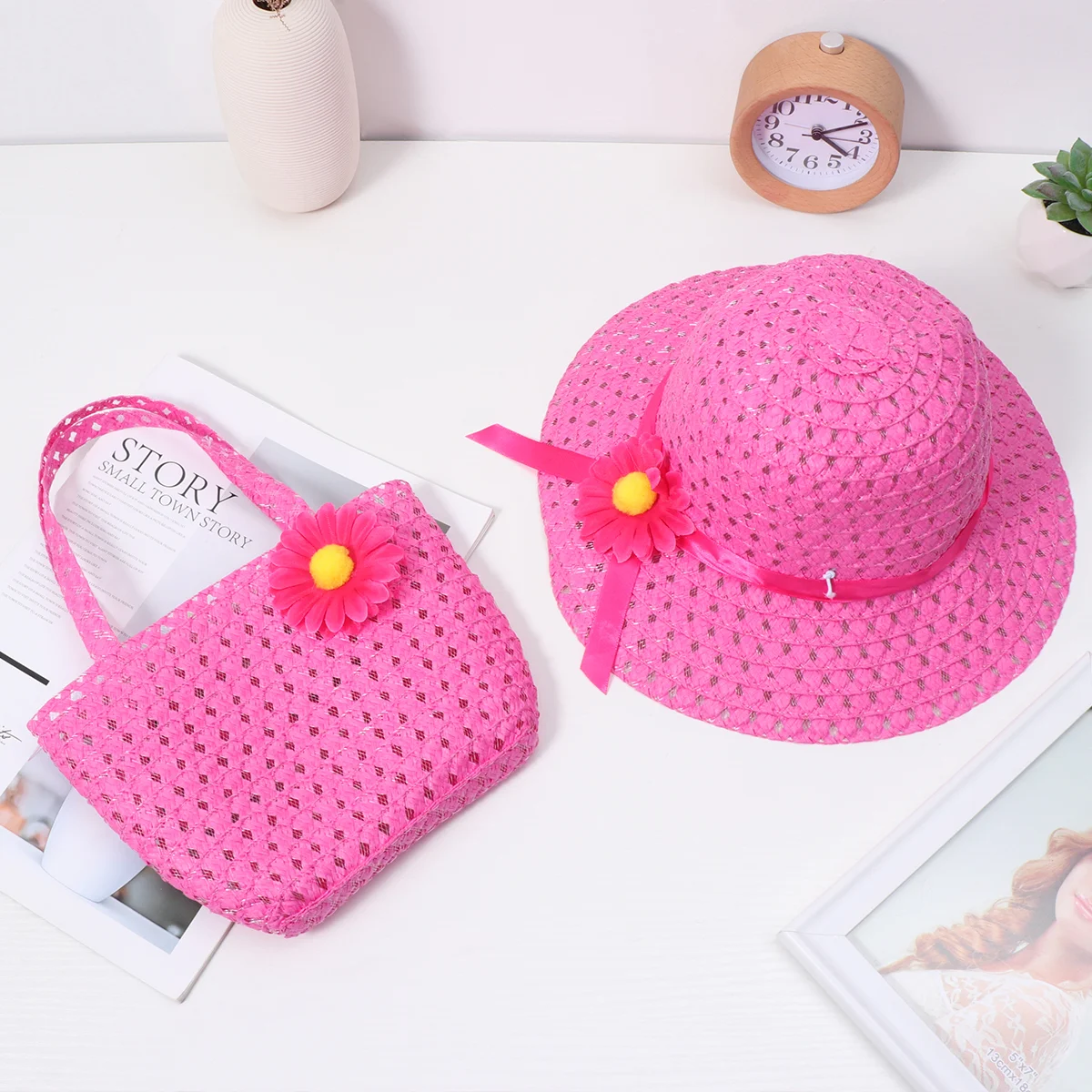 Рисунок 3 - летние пляжные соломенные шляпы