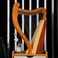 triangle big jaw lyre harp 15 strings classical unusual tools wood harp professional tuning saiteninstrumente harp instrument
