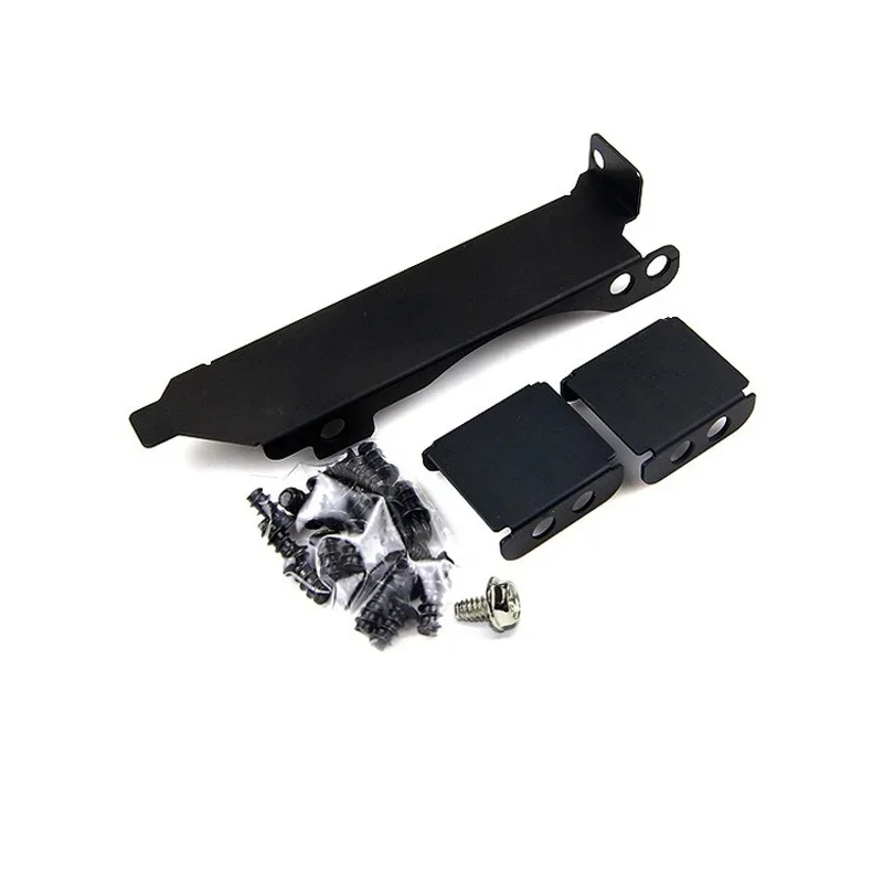 

Dual Fans Mount Rack Cooling Heatsink Bracket for Graphics Video Car Mount Dual Cooling Fan Bracket Fan Connectors Screws