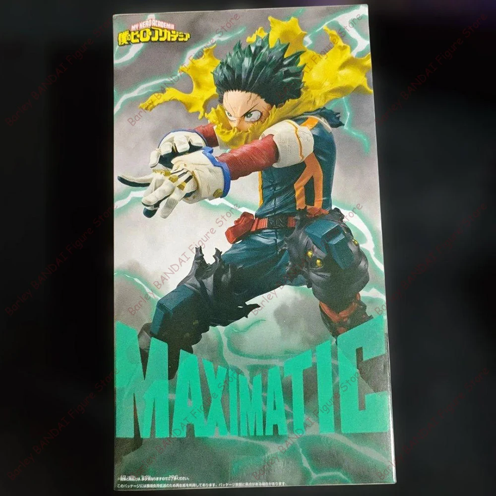 Фото Оригинальные фигурки BANPRESTO MAXIMATIC My Hero Academia Midoriya Izuku, коллекционные модели, игрушки, подарки для детей, в наличии №3