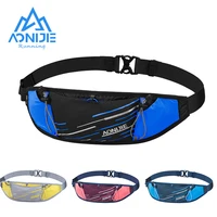 aonijie running waist bag sports belt pouch mobile phone case men women hidden pouch gym sports bags running belt waist pack