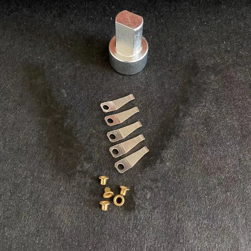 

6pcs/Set Metal Repair Fixing Base And Replacement Sheet Spring Plate Cam Rivets For ZP Kerosene Lighter DIY Tools Free Shipping