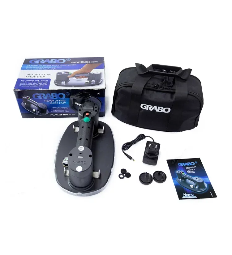 Портативный классический электрический захват Grabo аккумулятор стеклянная