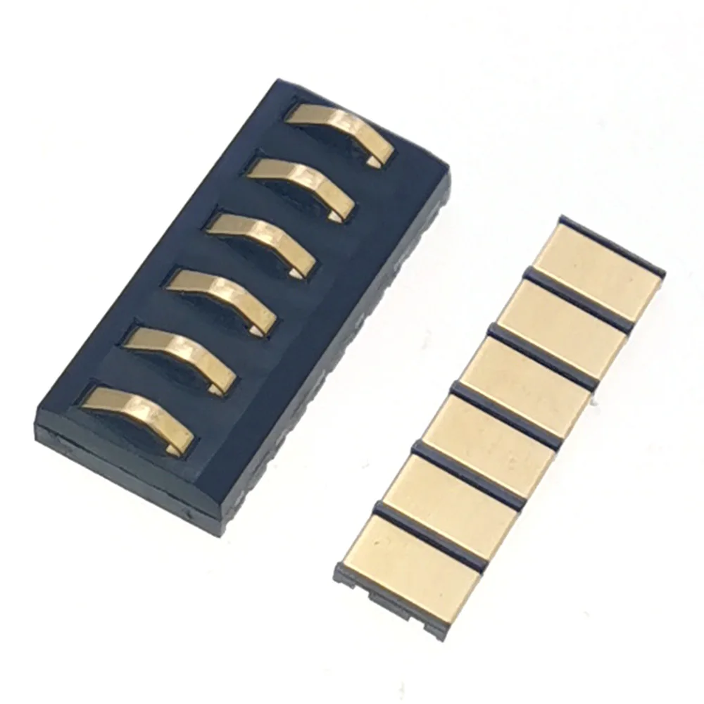 Штекерный разъем для подключения к зарядному устройству, Штекерный разъем 4,0 ММ, шаг 2, 3, 4, 5, 6 контактов, пружинный контакт сиденья, 1 шт.