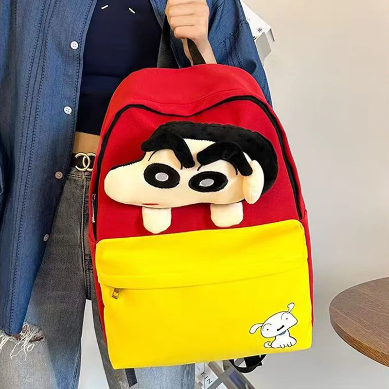2024 новый рюкзак с карандашом Шин-Чан милый модный холщовый повседневный героями