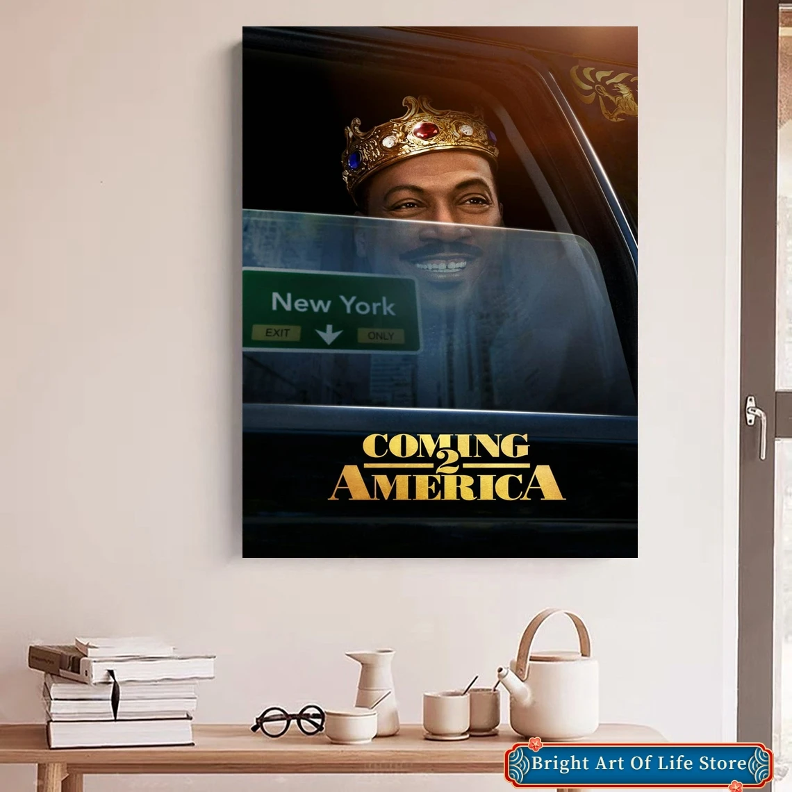 

Постер из фильма «Скоро 2 Америка» (2021), художественная Обложка, звездная фотопечать, Декор для дома в квартире, настенная живопись (без рамки...